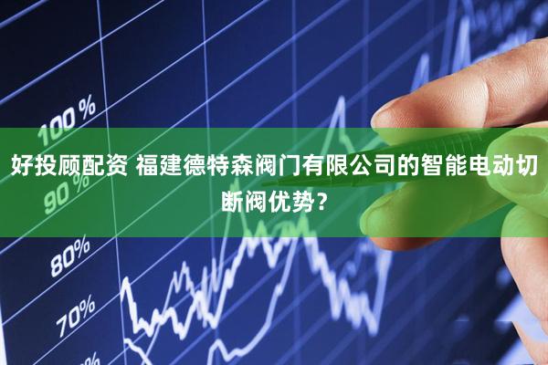 好投顾配资 福建德特森阀门有限公司的智能电动切断阀优势？