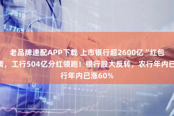 老品牌速配APP下载 上市银行超2600亿“红包雨”来袭，工行504亿分红领跑！银行股大反转，农行年内已涨60%